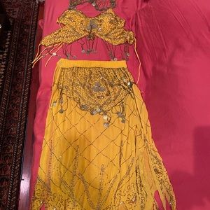 Belly dancing outfit